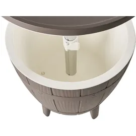 Beliani Kühlbar SILG 49 cm 49 cm Taupe