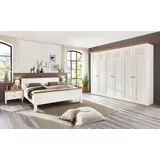 C.DISSELKAMP Schlafzimmer-Set Castellino 4tlg. Lack Weiß