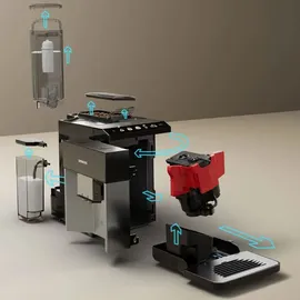 Siemens EQ.500 integral TQ517D03 edelstahl/klavierlack schwarz