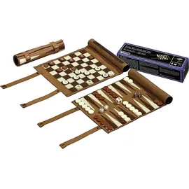 Philos Reise-Schach-Backgammon-Dame-Set (2801)