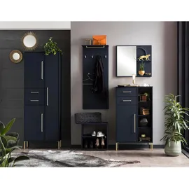 Schildmeyer Garderobenpaneel Kent 50 x 120,6 x 19,9 cm Dunkelblau