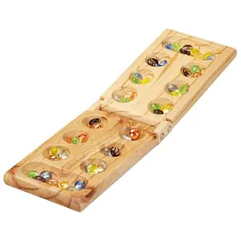 Relaxdays Kalaha Spiel Mancala Brettspiel deutsche Version