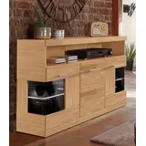 Home Affaire Sideboard »Ribe«, Breite 125 cm, braun