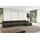 altdecor Ecksofa modulares Sofa Razon-L3 - 380x160x70 cm Braun Velours