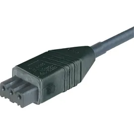 Hirschmann STAK 3K 932187015 Netz-Anschlusskabel Netz-Buchse - offene Kabelenden Gesamtpolzahl: 3 + PE Schwarz 5.00m 1St.