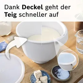 Bosch Kunststoff-Rührschüssel MUZS6KR Weiß