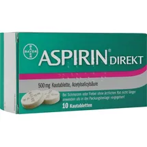 Bayer ASPIRIN Direkt Kautabletten 10 St