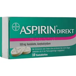 Bayer ASPIRIN Direkt Kautabletten 10 St