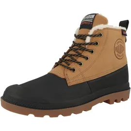 Palladium Pampa Duck Braun/Schwarz 36
