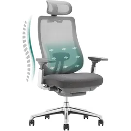 colamy XK Atlas Netzstoff Dunkelgrau