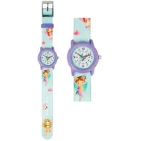 Kinderuhr mit Quarzuhrwerk Fee mint