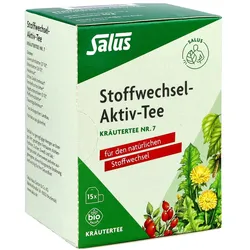 Stoffwechsel Aktiv Tee Kräutertee Nummer 7 bio Salus
