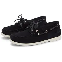 Tommy Hilfiger HILFIGER SUEDE BOAT SHOE Damen Dunkelblau 40