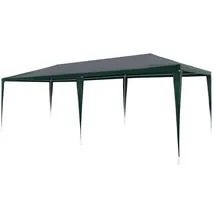 vidaXL Partezelt 3 x 6 m inkl. 4 Seitenteile Grün