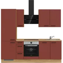 Nobilia Küchenzeile Easytouch II 240,3 cm rot