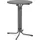 Royal Catering Bistrotisch Ø 80 cm höhenverstellbar klappbar grau