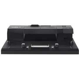 Dell E-Port Simple USB1 130W AC (USB-A, 2 Ports), Dockingstation + USB Hub, Schwarz
