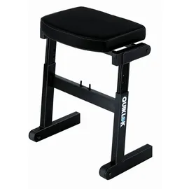 Quik-Lok QUIK LOK - BZ/7 Schnellaufbau-Hocker, Professioneller Hocker, Aufklappbar in 10 Sekunden, Dicke Sitzfläche, Stahlkonstruktion, Farbe Schwarz