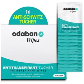 odaban antiperpspirant Odaban Antitranspirant Wipes 16 Stück