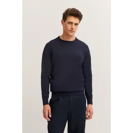 Bugatti Rundhalspullover Blau XL