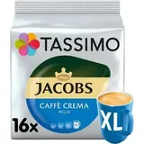 Tassimo Kaffeekapseln Jacobs Caffe Crema, Mild, 16 Kapseln