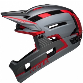 Bell Super Air R Spherical 52-56 cm matte/gloss red/gray