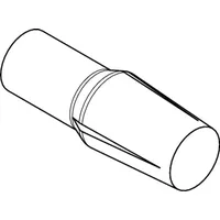 Industrial Quality Supplies ISO 8741 Steckkerbstift, ST 6x40 HP