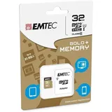 Emtec microSD Class 10 Classic + SD-Adapter 32 GB