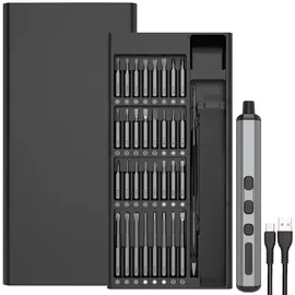 AGT 68in1-Präzisions-Elektroschraubendreher-Set, 64 Bits, HD-Display, USB