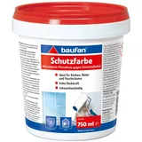 Baufan Schutzfarbe Weiß 0,75 l