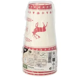 Papstar Pappbecher 0,2 l Grün 10 St.