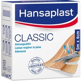 Hansaplast Classic Pflaster 5 m x 4 cm