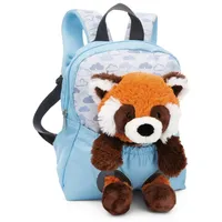 NICI Rucksack Plüschtier Roter Panda 25cm