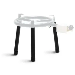 Briebe LEGL2 Gasbrenner-Ständer 3 Mini Beinen Robust und Stabil für Paellabrenner 30 bis 40cm