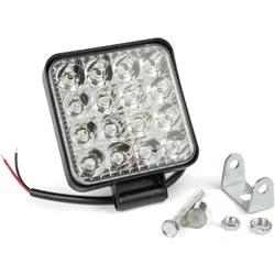 Zusatzscheinwerfer eckig 16 LEDs 84x84cm