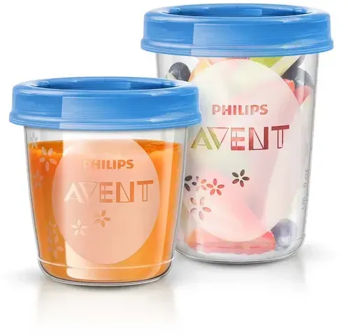 PHILIPS Avent Nahrungs-Mehrwegbecher Set SCF721/20