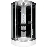 AcquaVapore Dampfdusche Dusche Duschkabine D58-53T2 Duschtempel Sauna 90x90 cm