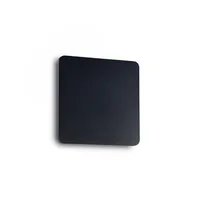 Ideal Lux LED Wandleuchte COVER Quadratisch Klein Schwarz