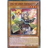 MP18-DE010 - Lyna mit ihrem Vertrauten - Common - DE - im Set mit Ultrapro Toploader - Yugioh