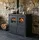 prometey ltd Küchenofen Holzherd ECO LUX INOX, Edelstahlbackfach, schwarz, linke Version