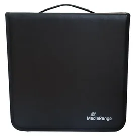 MediaRange Kunstledertasche für 400 CD/DVDs