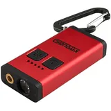 KryoLights Mini-Taschenlampe mit Laserpointer, 3 Watt, 80 Lumen, Akku, dimmbar