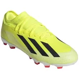 Adidas X Crazyfast League MG Fußballschuhe, Neongrün/Schwarz, 42 2/3