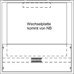 Striebel & John KS451 Messschrank Aufputz, RAL 9016, Schutzklasse II, Schutzart IP44 2CPX032261R9999