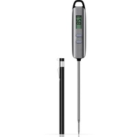 ANSTA Küchenthermometer, Fleischthermometer 120mm, digitales Kochthermometer zum Lesen in Echtzeit, elektronisches Thermometer für Lebensmittel, Drehkopf