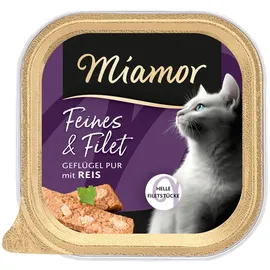 Miamor Feines & Filet Geflügel Pur & Reis 32 x 100 g