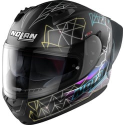 Nolan N60-6 Sport Raindance Helm, schwarz-mehrfarbig, Größe M