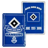 VertriebsArena GmbH Wanddekoobjekt HSV Blechschild 2er Set blau