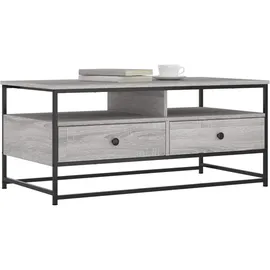 furnicato Couchtisch Grau Holzwerkstoff 100 x 45 x 51 cm