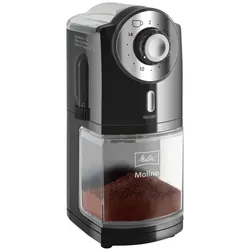 Melitta Molino Kaffeemühle, 17-stufiger Mahlgrad, 2-14 Tassen, 200g V